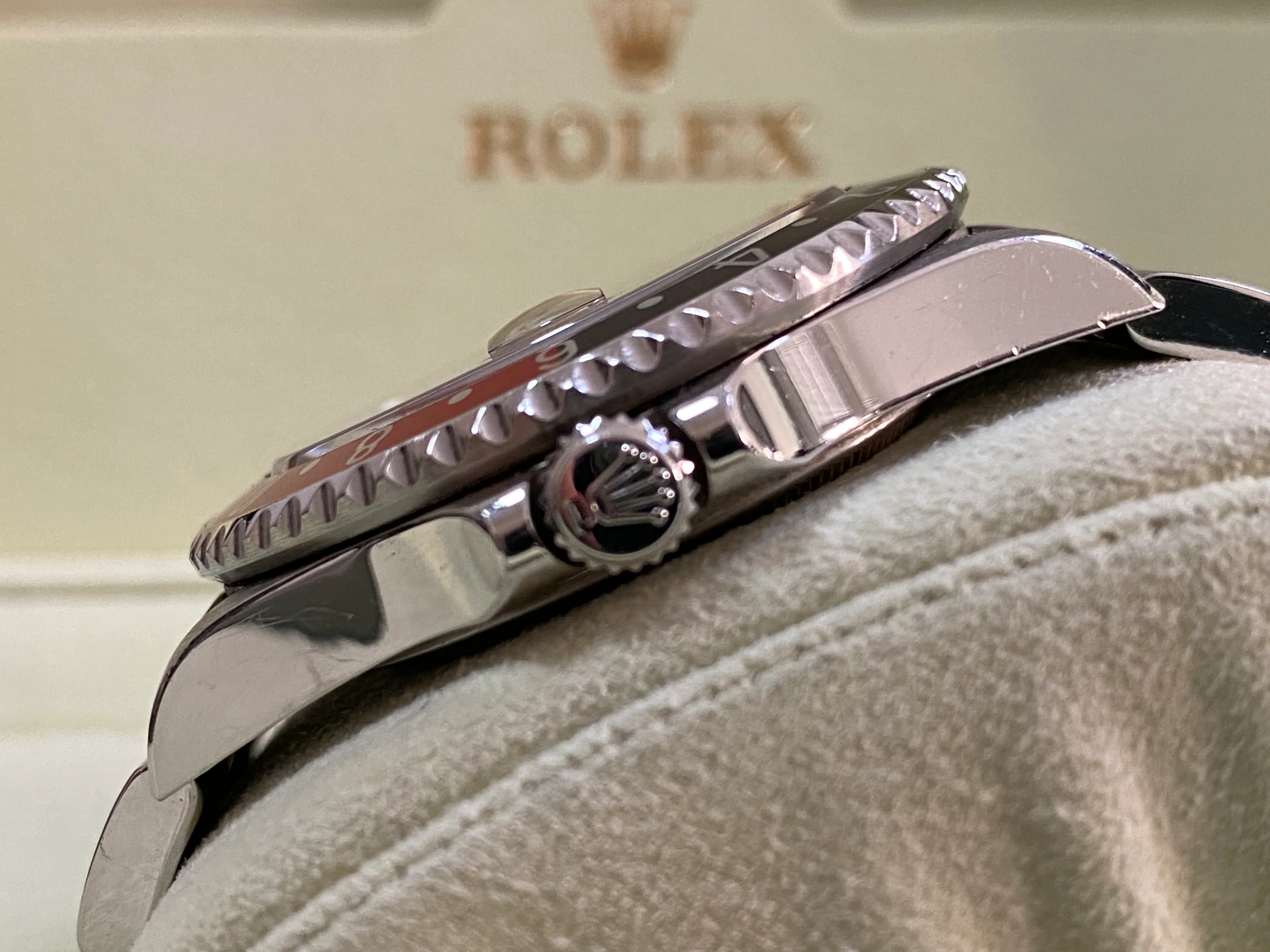 Rolex Steel GMT-Master II - D Serial - 