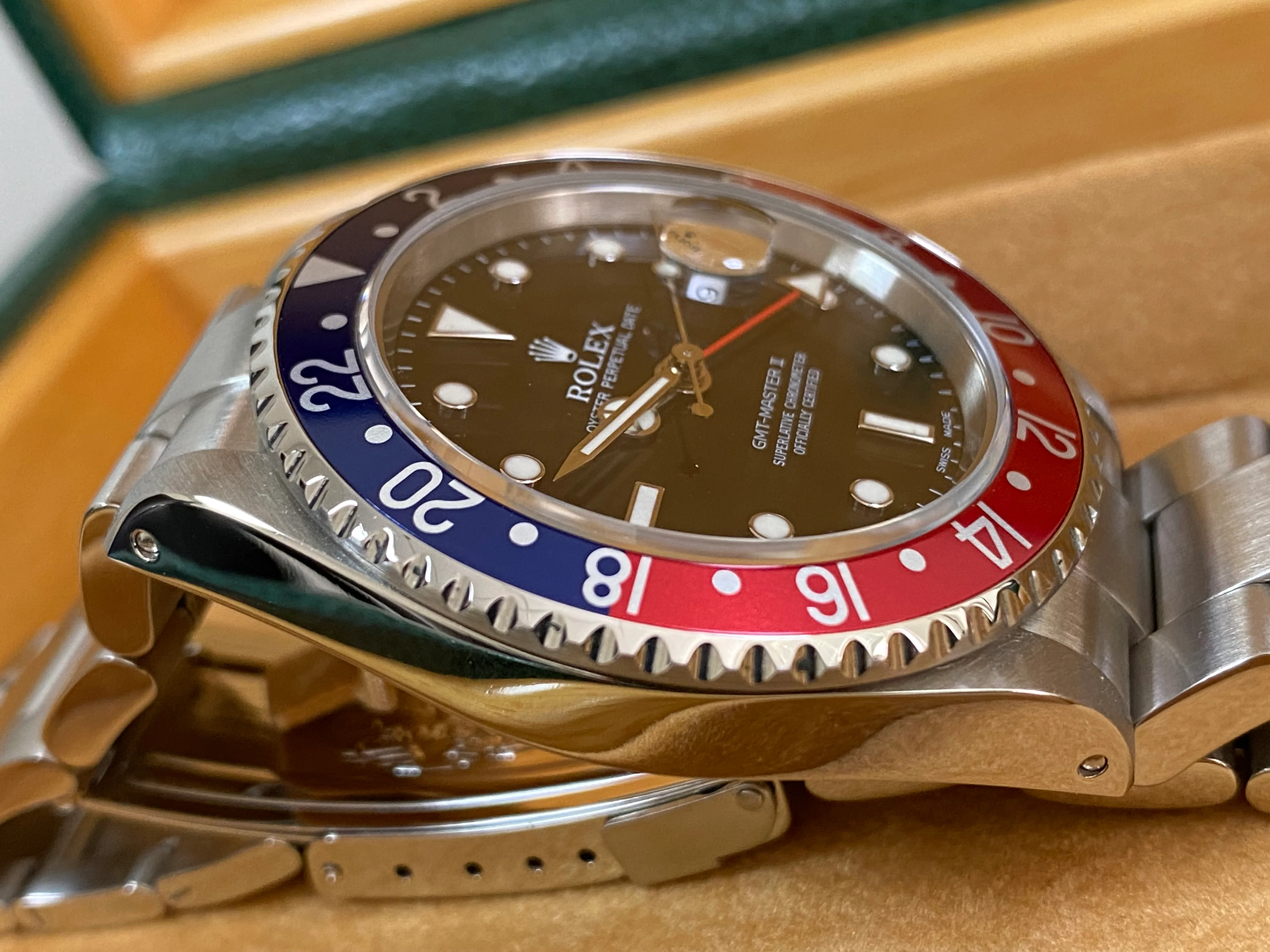 Rolex Steel GMT-Master II -  A Serial - 