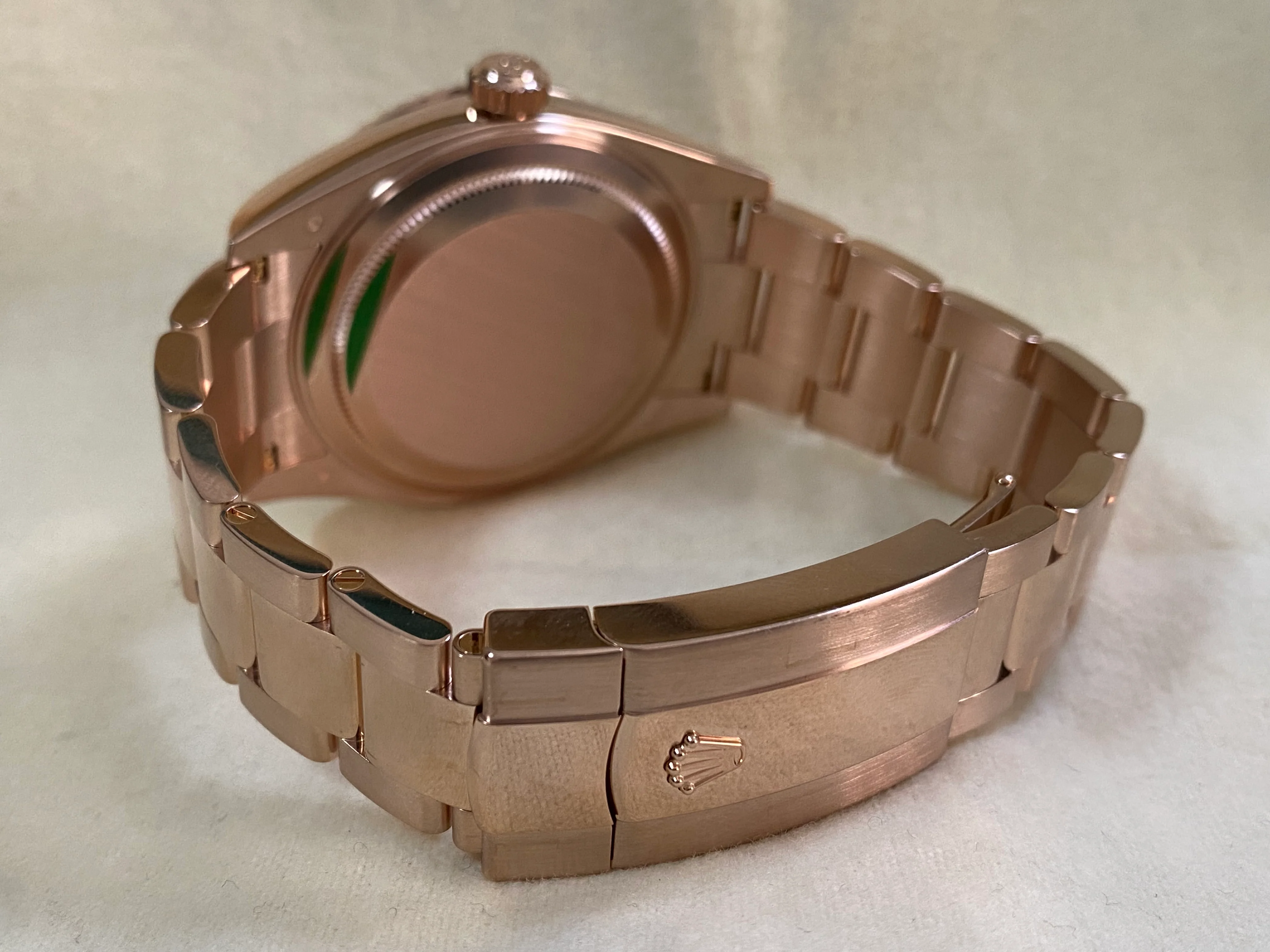 Rolex Everose Gold Sky-Dweller - 2024 - Blue-Green Dial - Oyster Bracelet - 336935