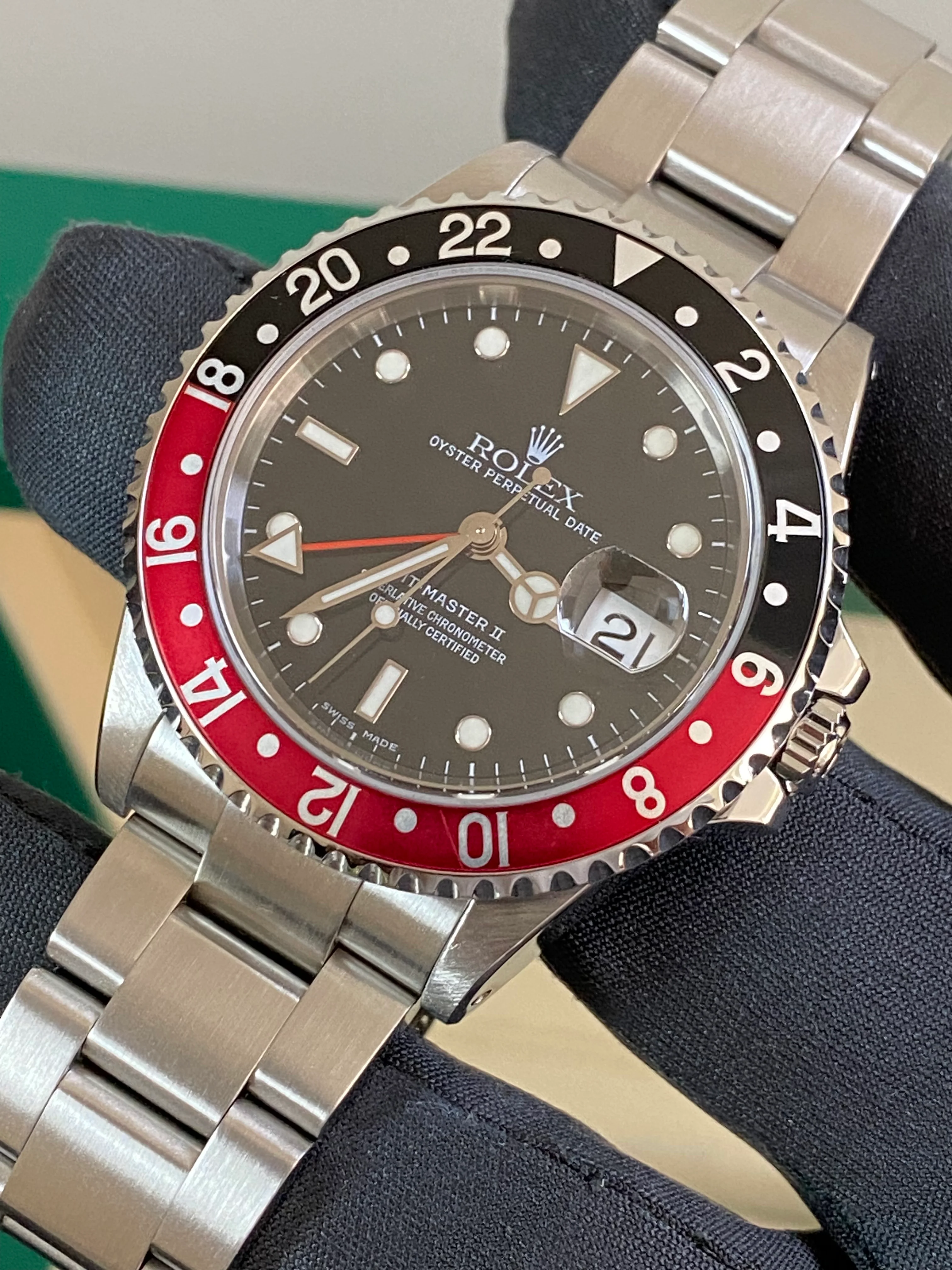 Rolex Steel GMT-Master II - K serial - 