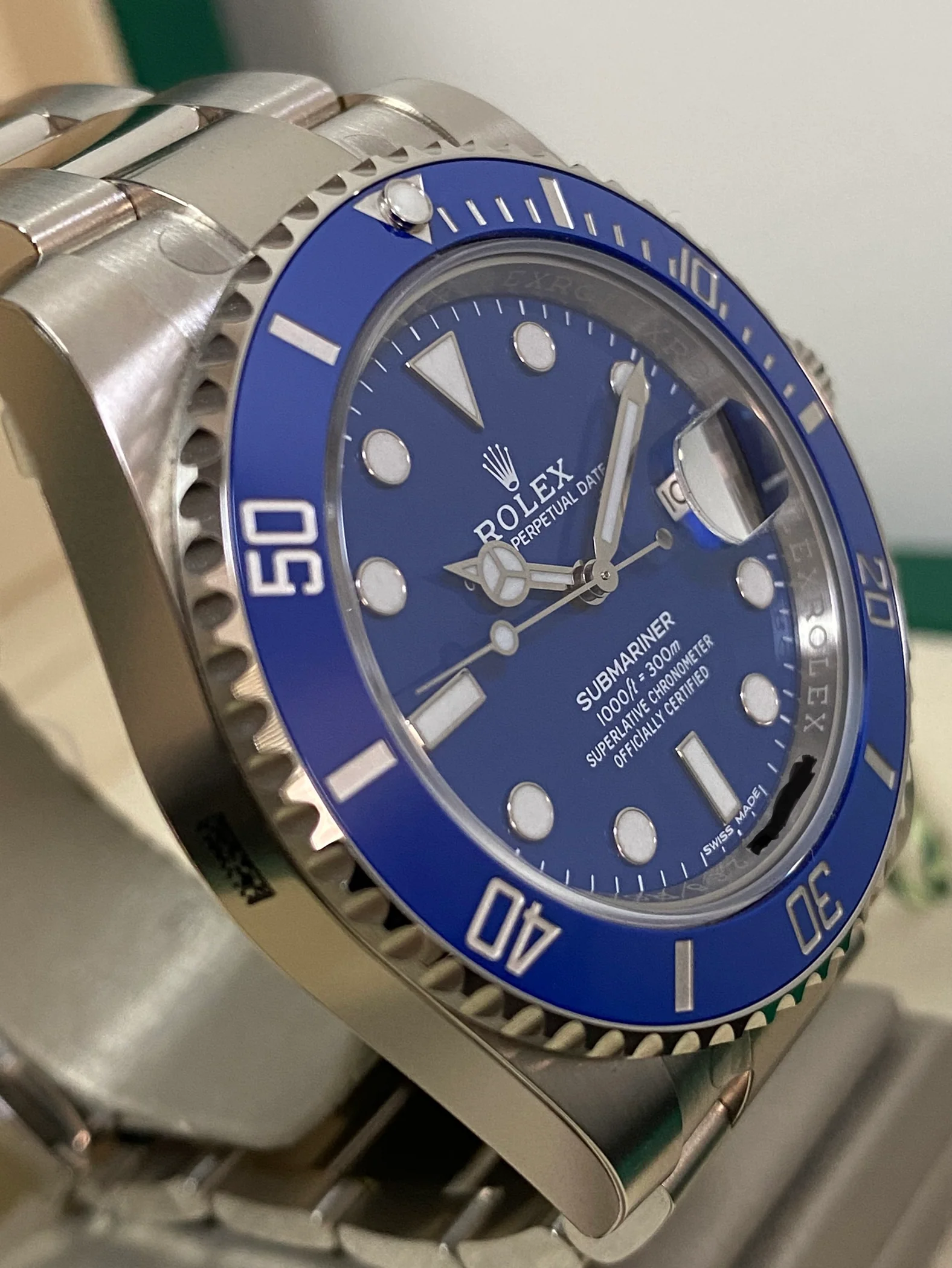 Rolex White Gold Submariner Date - 2018 - 