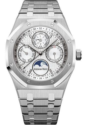 Audemars Piguet Royal Oak Perpetual Calendar - 2017 - Silver Dial - 26574ST - *FULL SET*
