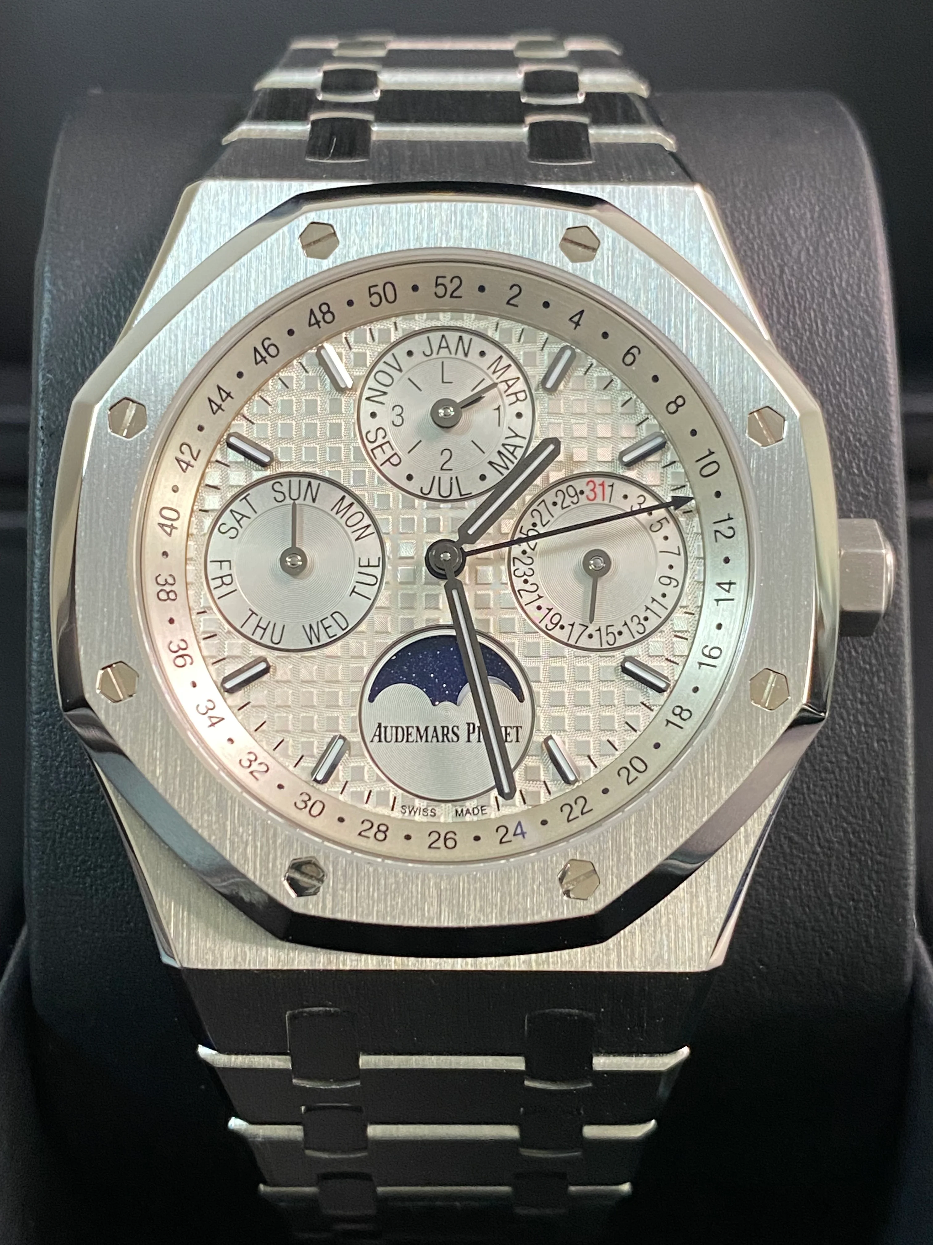 Audemars Piguet Royal Oak Perpetual Calendar - 2017 - Silver Dial - 26574ST - *FULL SET*