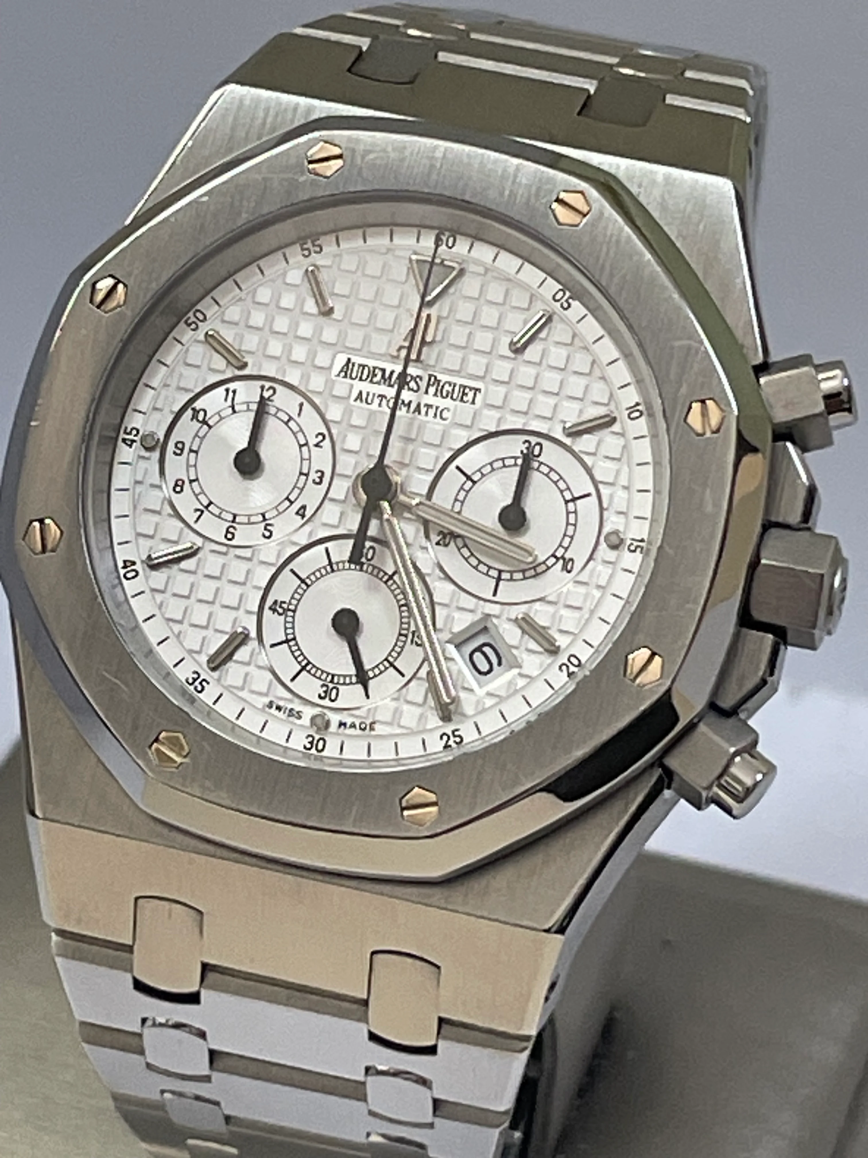 Audemars Piguet Royal Oak Chronograph - Stainless Steel - White Dial - 25860ST.00.1110ST.05