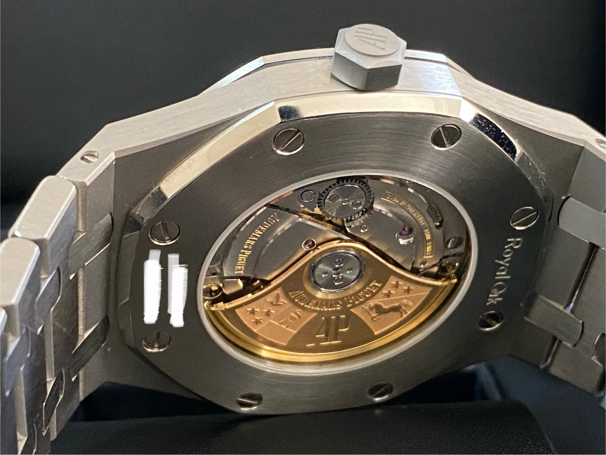 Audemars Piguet Royal Oak Self Winding - 2014 - Blue Dial - 15400ST *FULL SET*