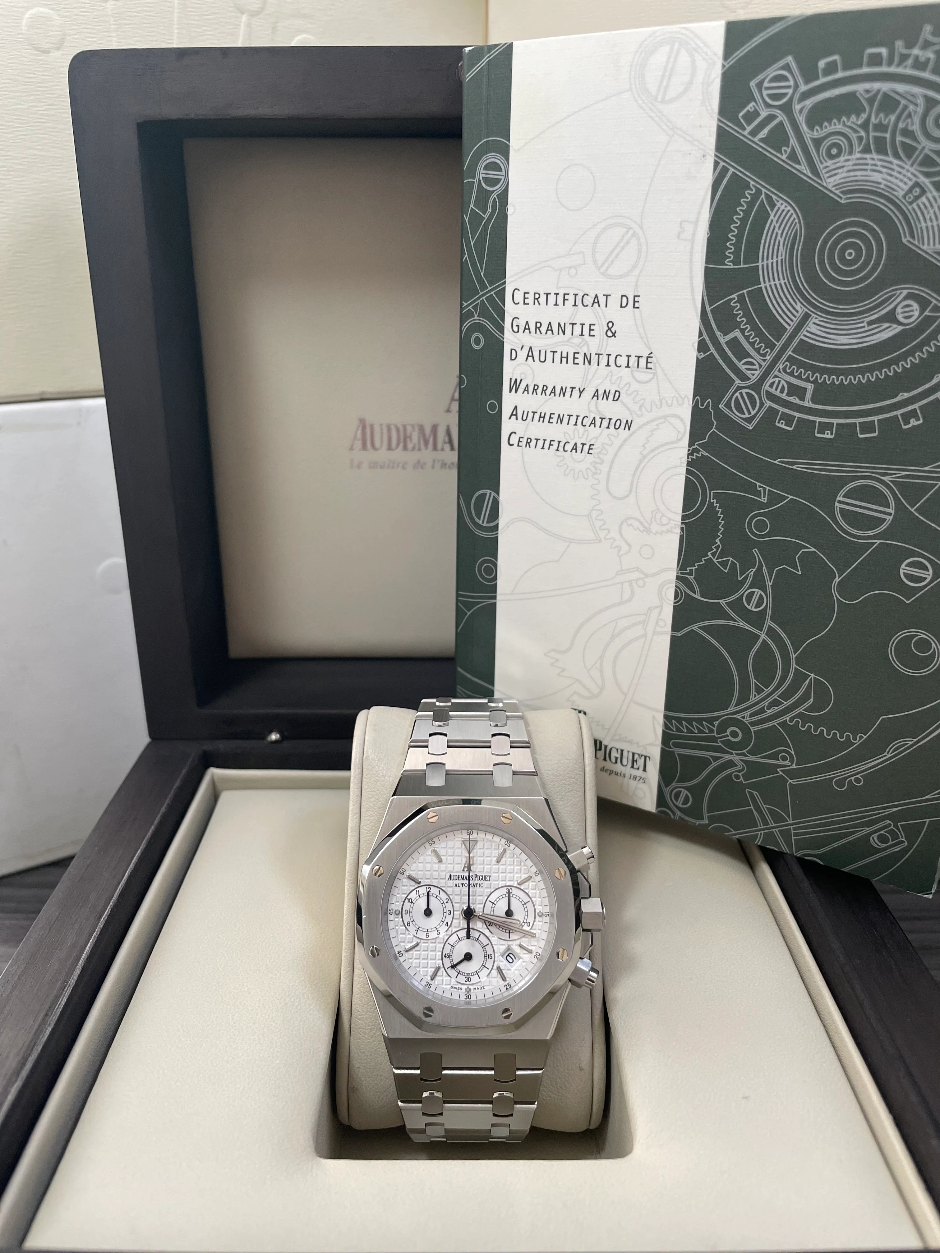 Audemars Piguet Royal Oak Chronograph - Stainless Steel - White Dial - 25860ST.00.1110ST.05