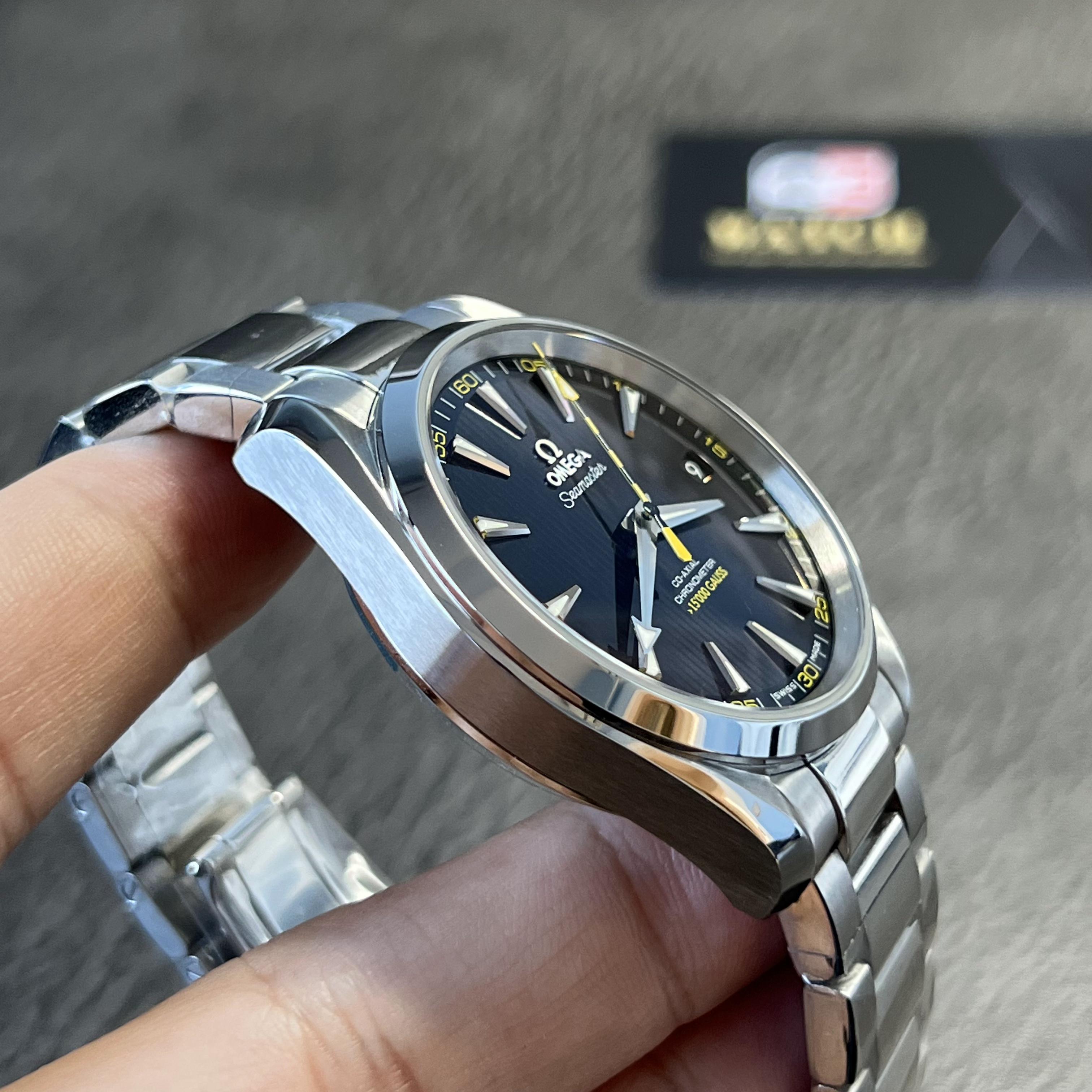 Omega Seamaster Aqua Terra 150M Co‐Axial Master Chronometer Bumblebee 41mm Super Clone