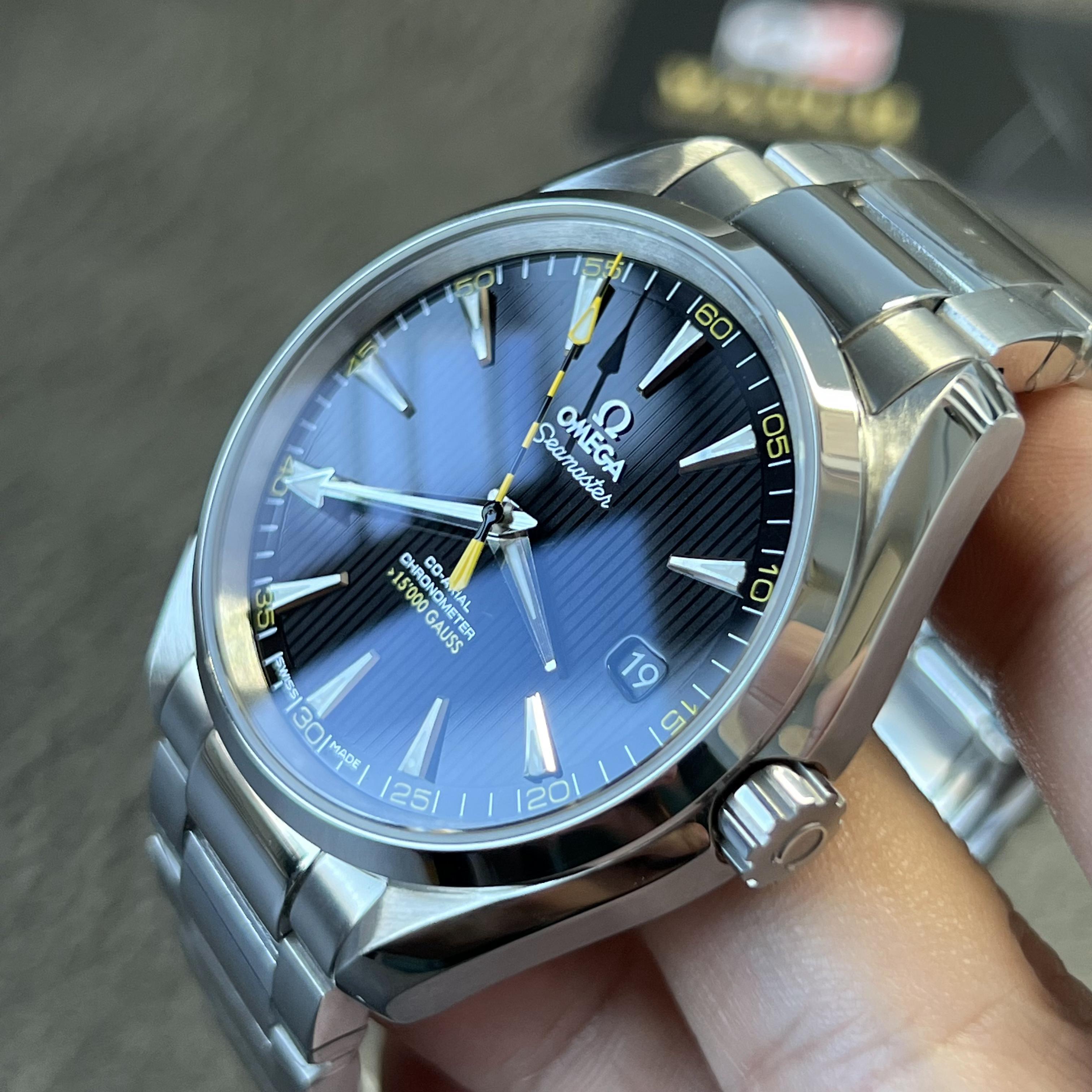 Omega Seamaster Aqua Terra 150M Co‐Axial Master Chronometer Bumblebee 41mm Super Clone