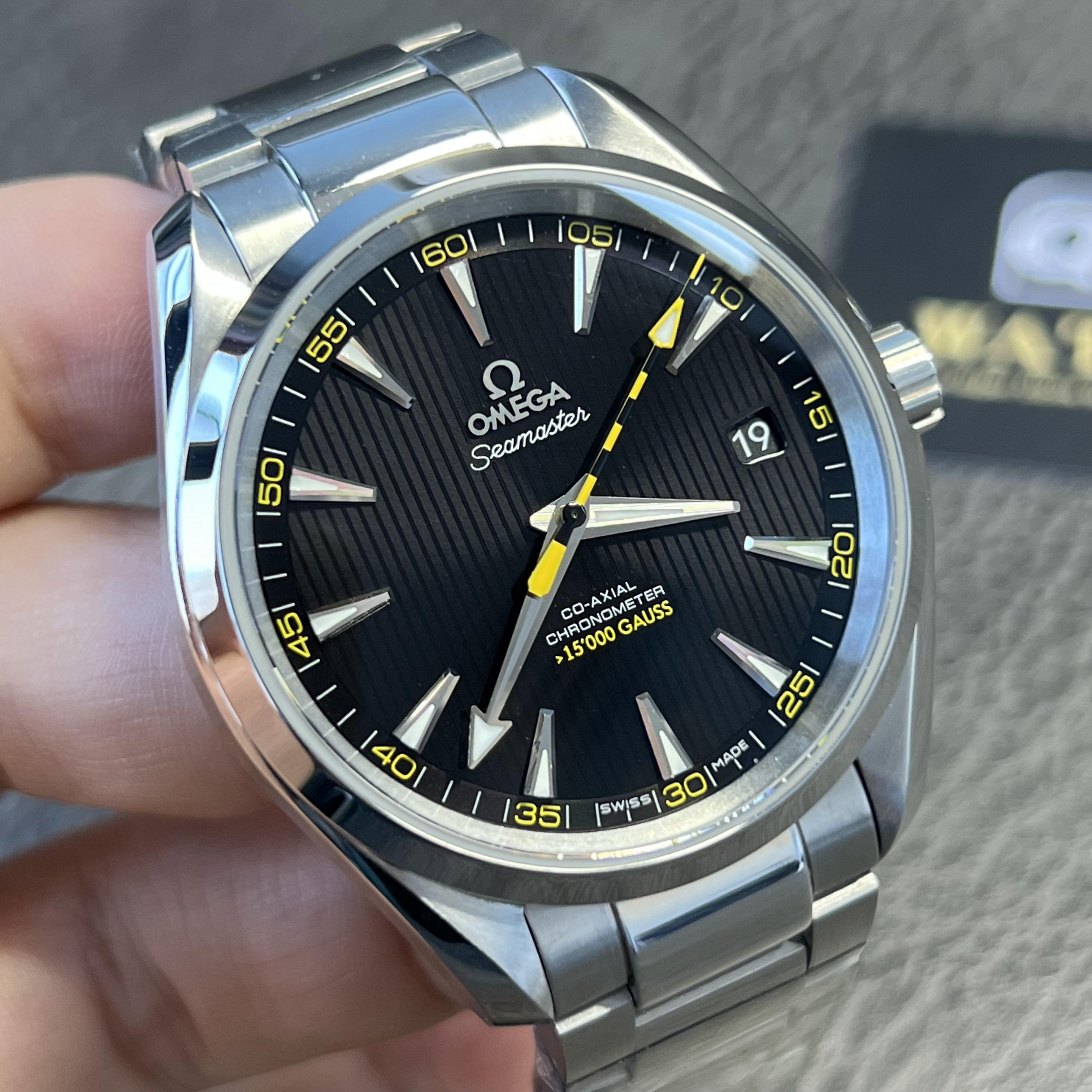 Omega Seamaster Aqua Terra 150M Co‐Axial Master Chronometer Bumblebee 41mm Super Clone
