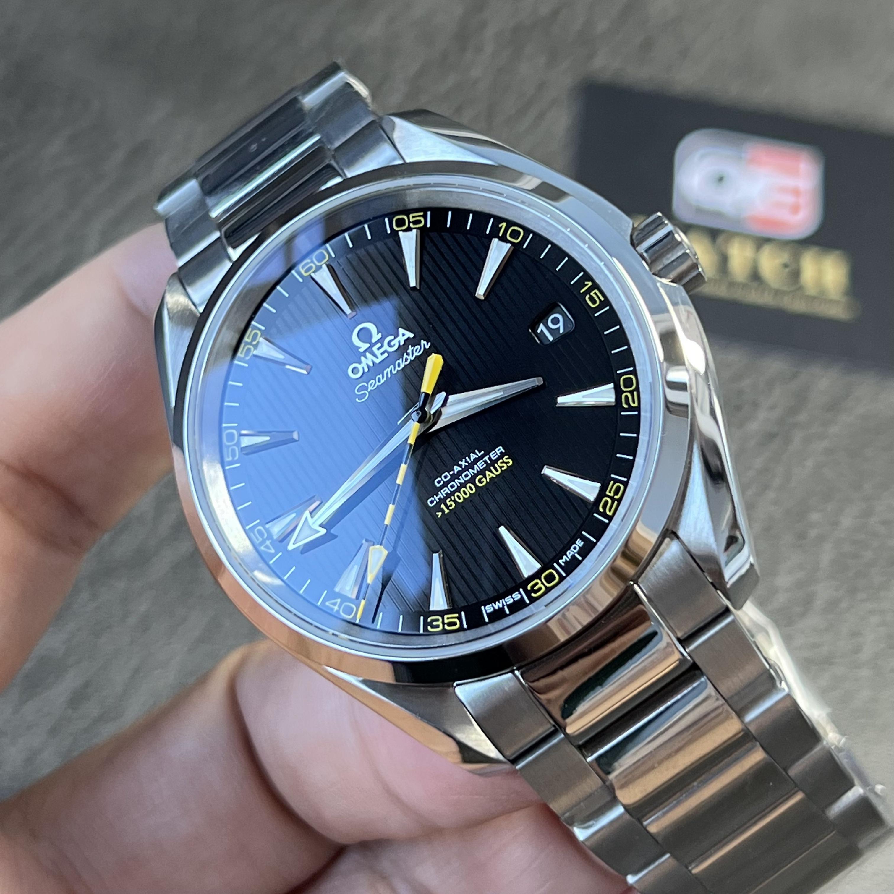 Omega Seamaster Aqua Terra 150M Co‐Axial Master Chronometer Bumblebee 41mm Super Clone
