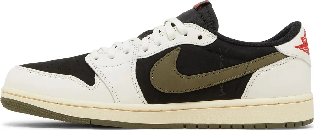 Travis Scott x Air Jordan 1 Retro Low OG Olive DZ4137-106
