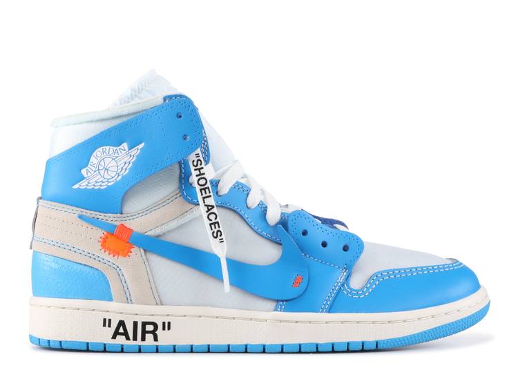 Off-White x Air Jordan 1 Retro High OG 'UNC' AQ0818-148