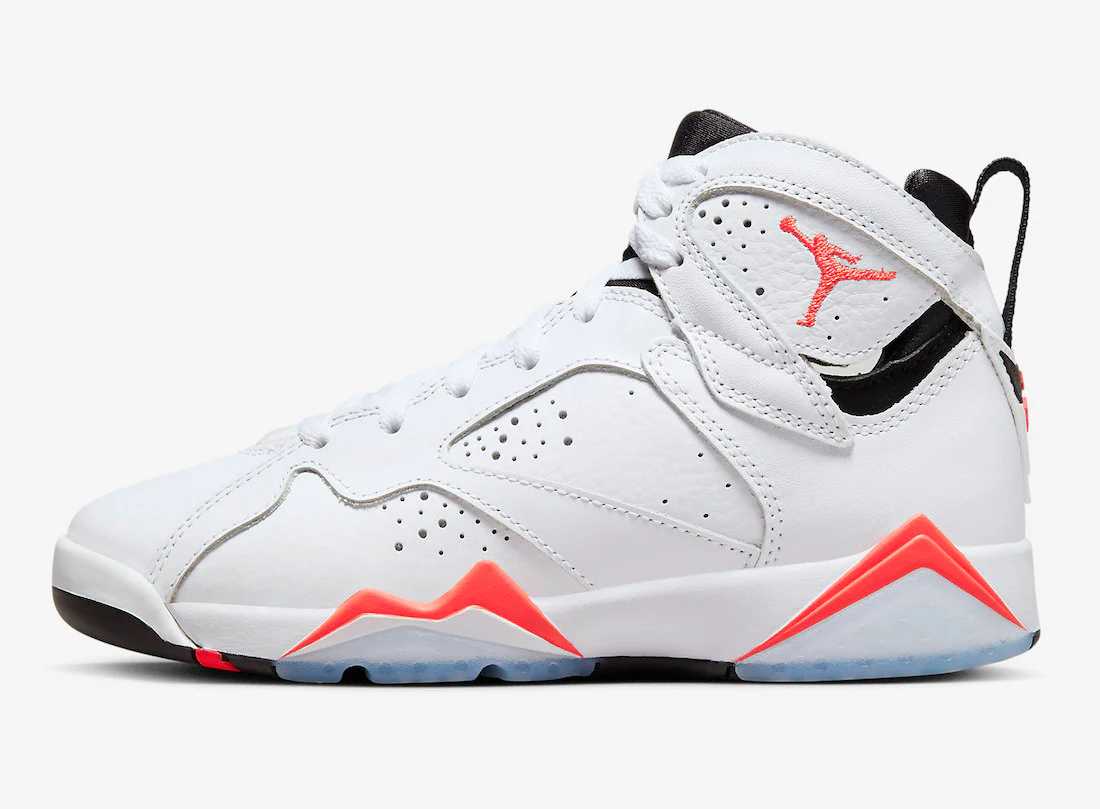 Air Jordan 7 Retro White Infrared CU9307-160
