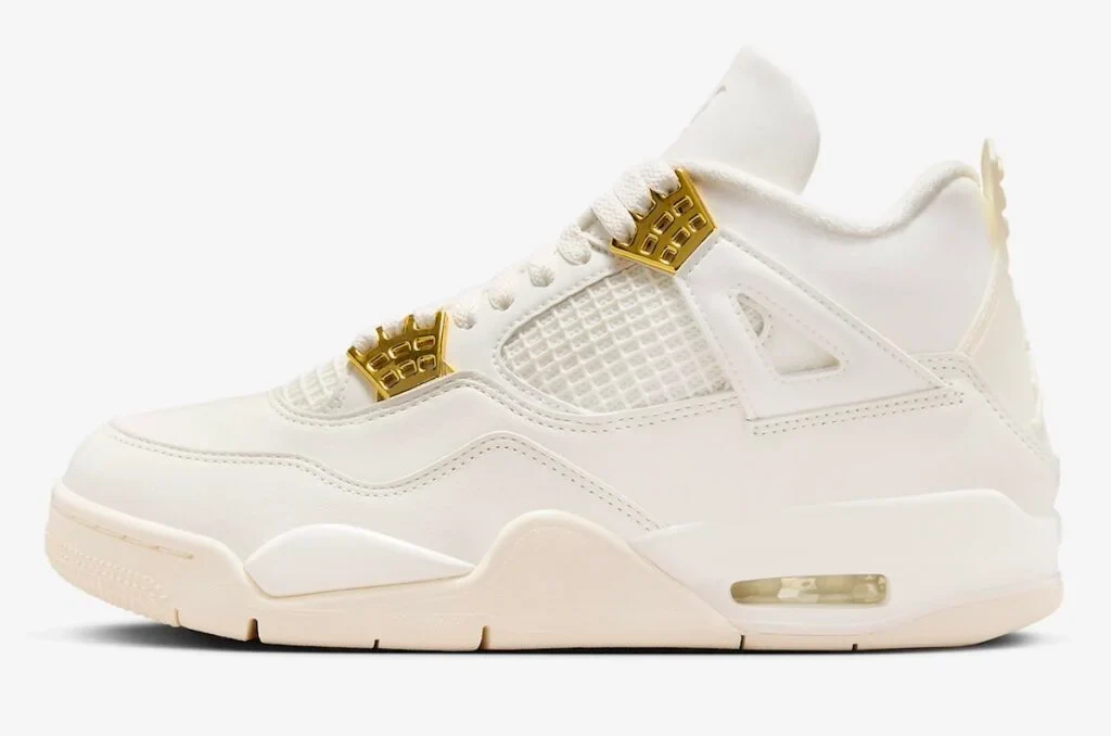Air Jordan 4 WMNS Metallic Gold AQ9129-170