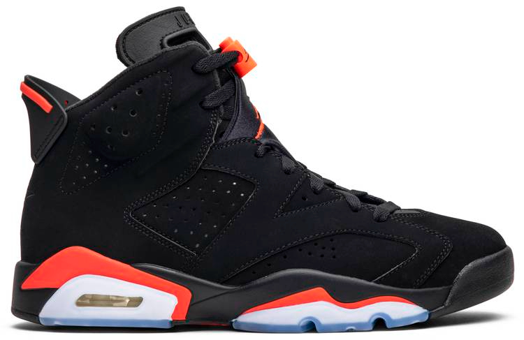 Air Jordans 6 Retro 'Infrared' 2019 384664-060