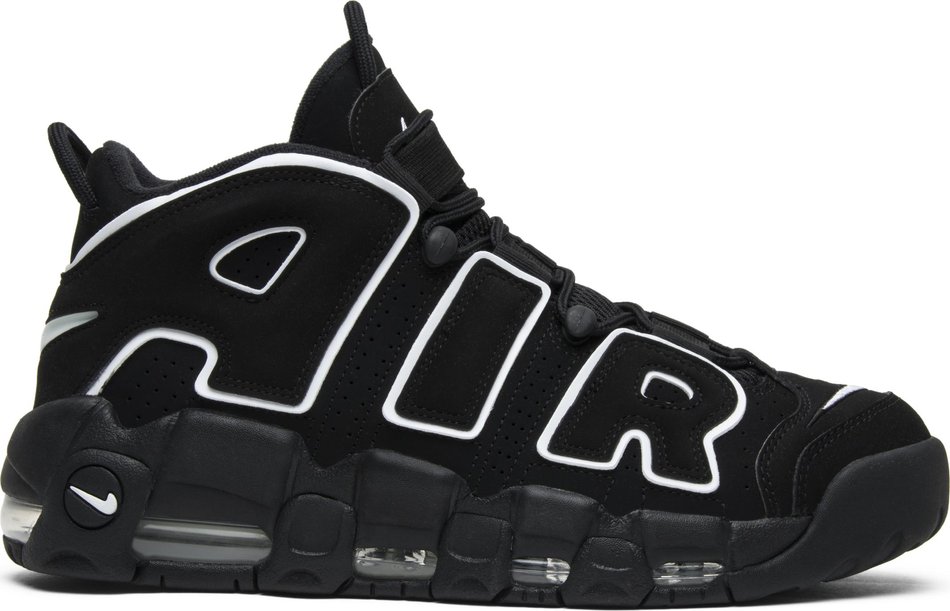 Nike Air More Uptempo Black White 2016