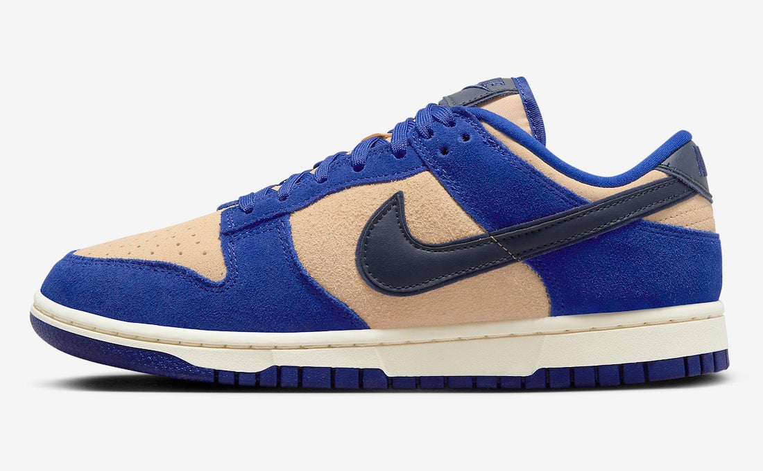 Nike Dunk Low LX Blue Suede