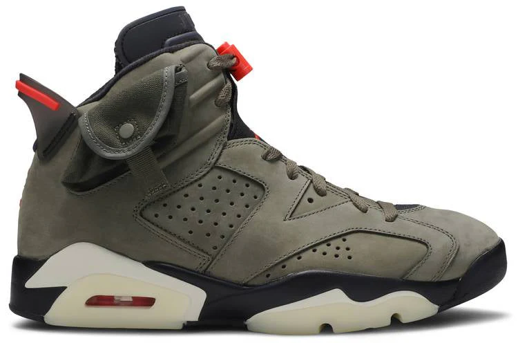 Travis Scott x Air Jordan 6 Retro Olive CN1084-200