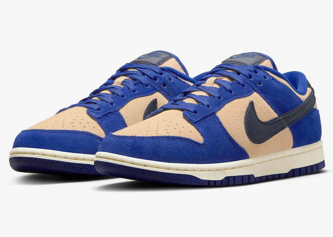 Nike Dunk Low LX Blue Suede