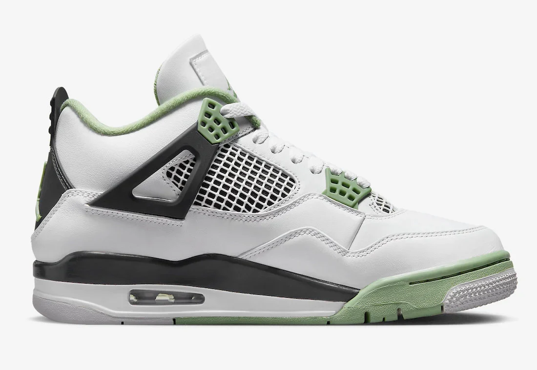 Air Jordan 4 Retro Oil Green Seafoam  2023 AQ9129-103