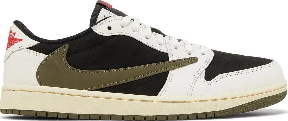 Travis Scott x Air Jordan 1 Retro Low OG Olive DZ4137-106