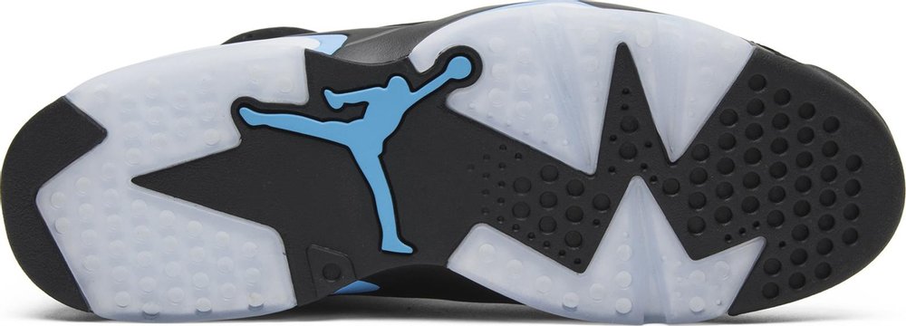 Air Jordan 6 Retro 'UNC' Black/University Blue' 384664-006