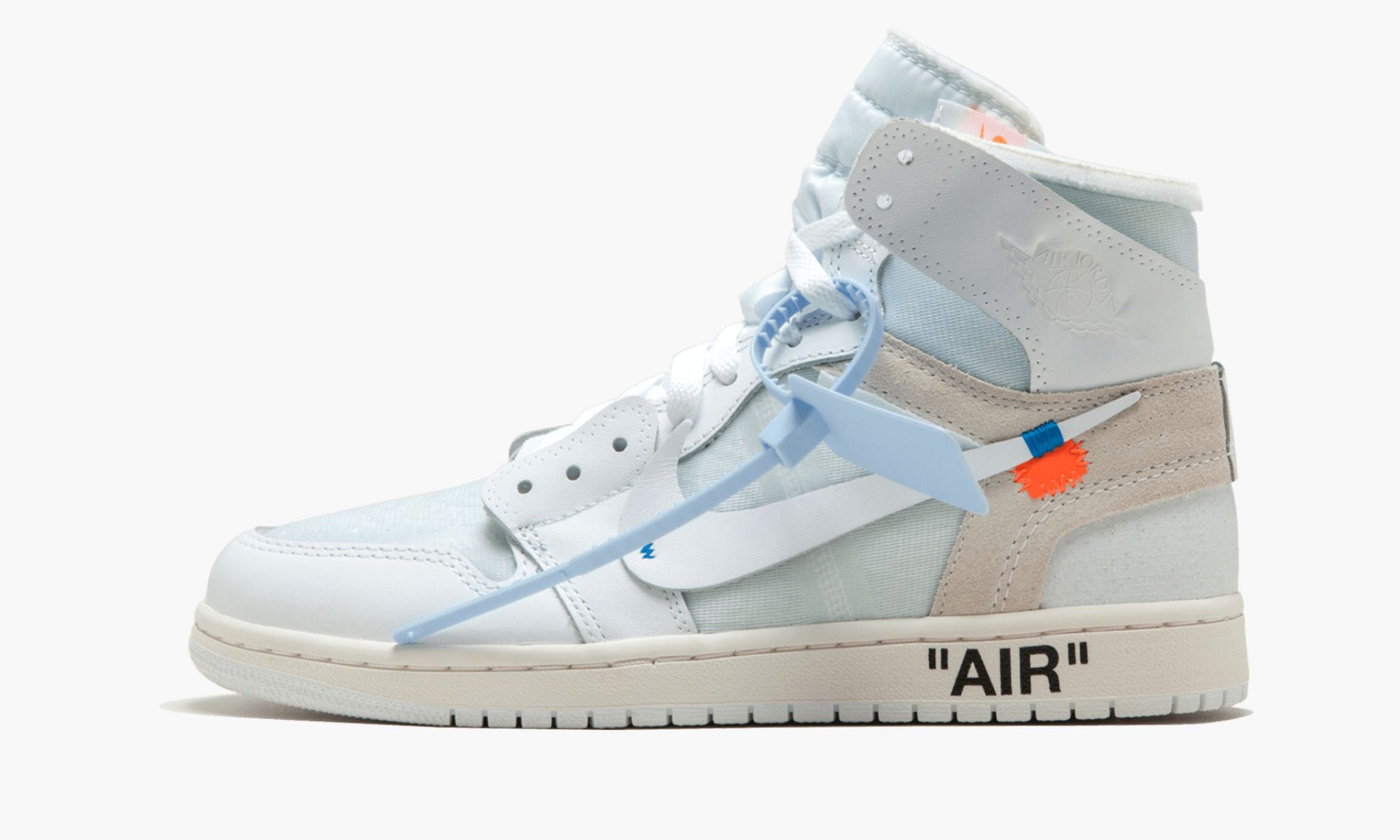 Off-White x Air Jordan 1 Retro High OG 'White' 2018 AQ0818-100