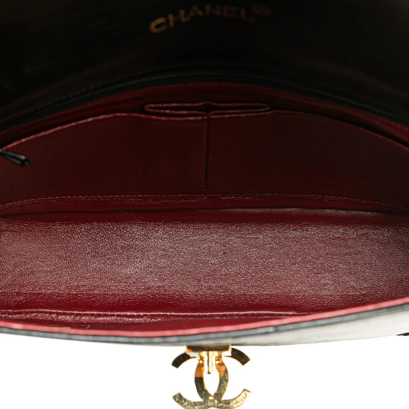 Chanel Lambskin Coco Mark Chain Shoulder Bag