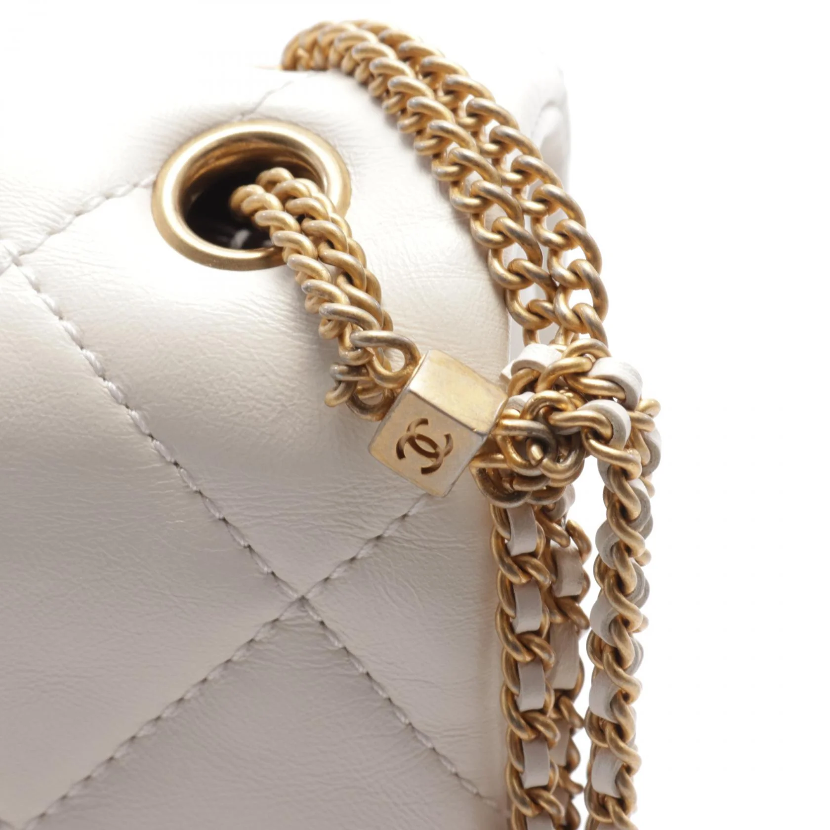 Chanel Lambskin Flap Shoulder Bag AS2976