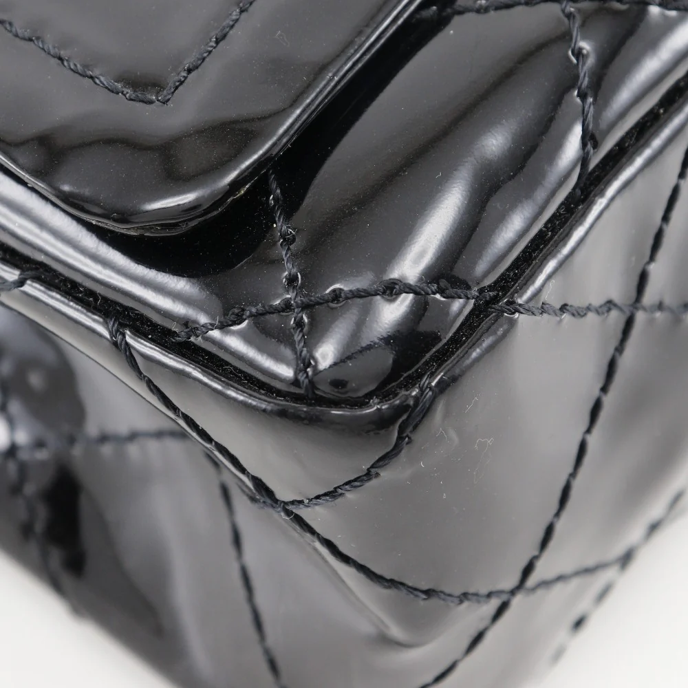 Chanel Patent Leather Chain Shoulder Bag