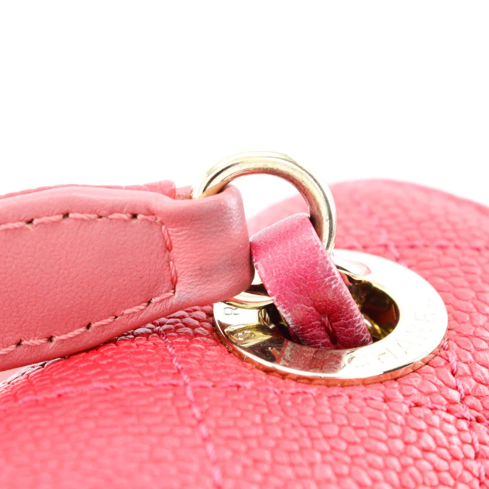 Chanel Caviar Top Handle Bag A93659