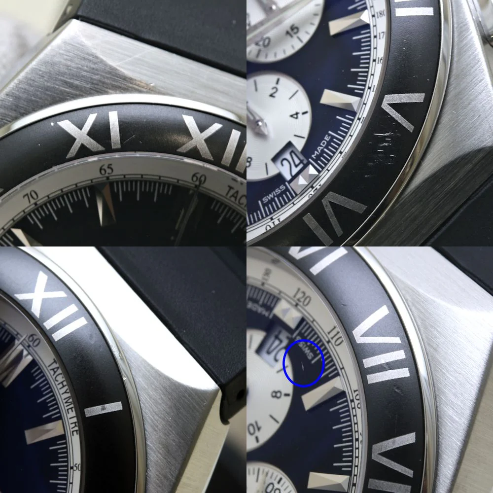 Omega Constellation Double Eagle Chronograph Date Watch