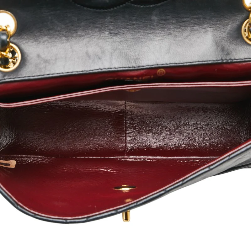 Chanel Lambskin Coco Mark Matelasse Shoulder Bag