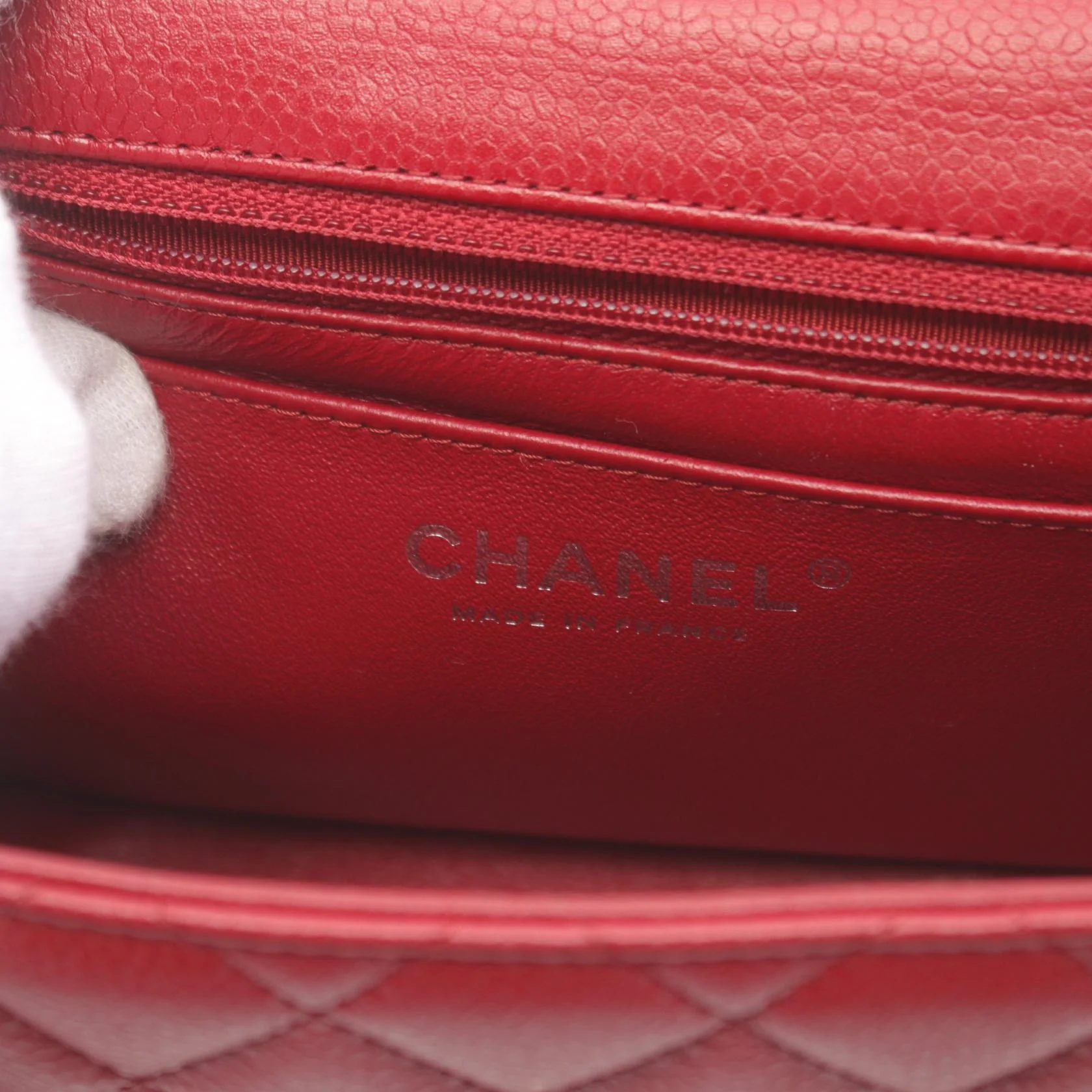 Chanel Leather Mini Matelasse Shoulder Bag