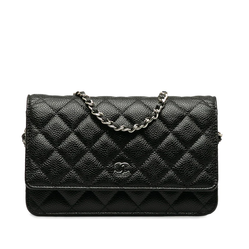 Chanel Matelasse Caviar Chain Wallet Shoulder Bag