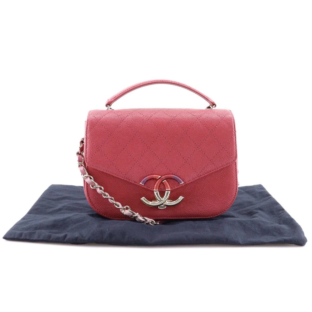 Chanel Caviar Top Handle Bag A93659