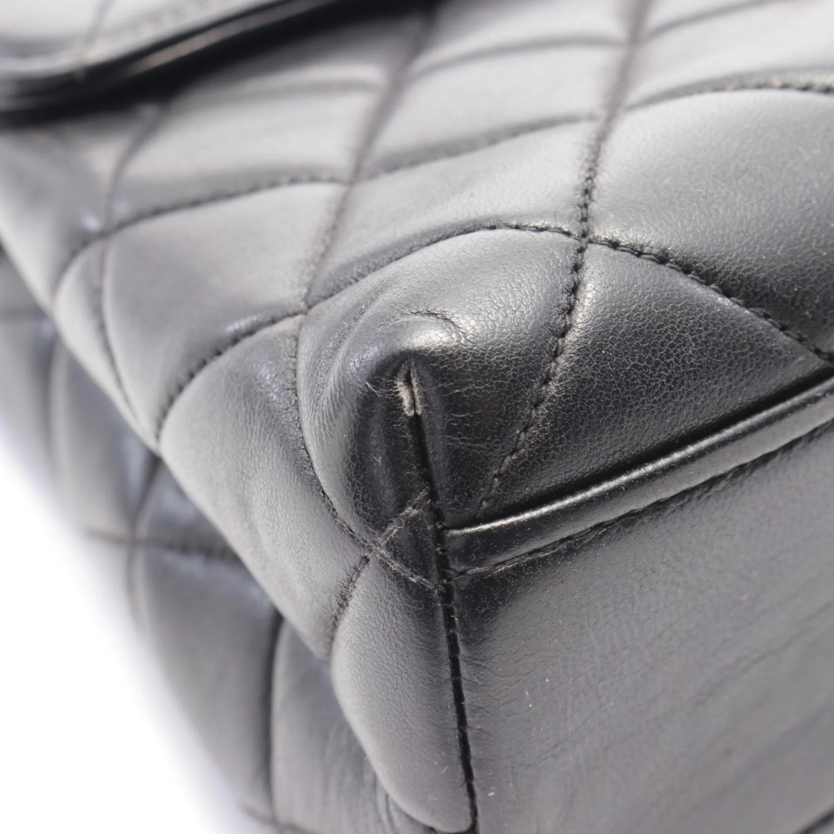 Chanel Matelasse Lambskin Handbag Black