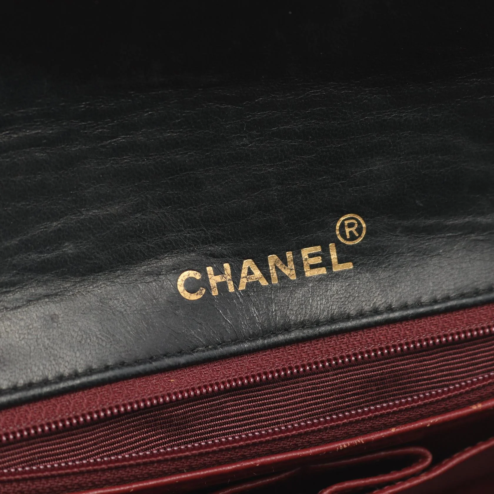 Chanel Lambskin Full Flap Shoulder Bag A02500