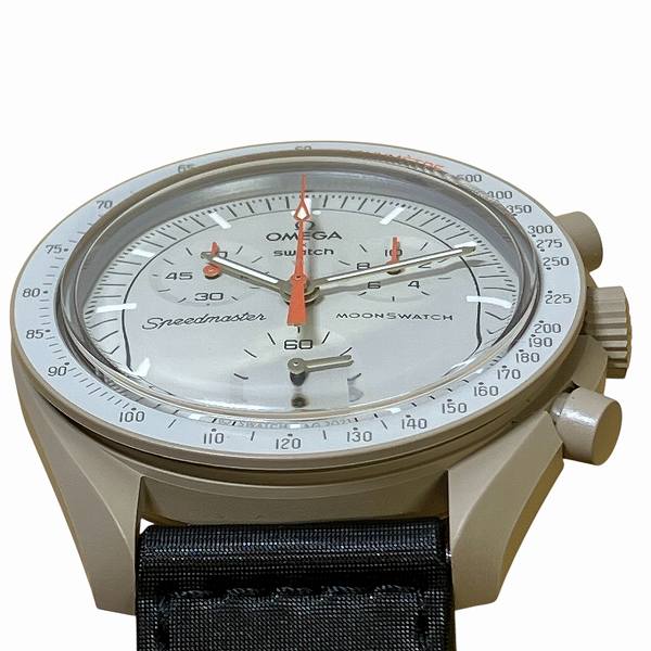 Omega Swatch Moonwatch Mission to Jupiter Quartz Watch