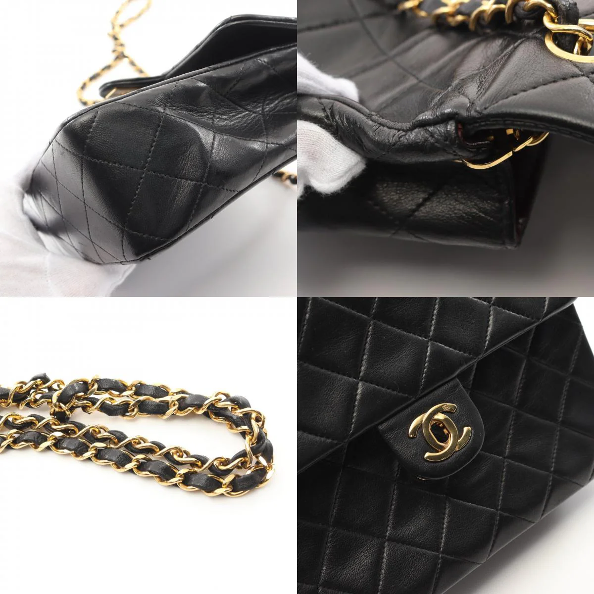 Chanel Lambskin Matelasse Shoulder Bag