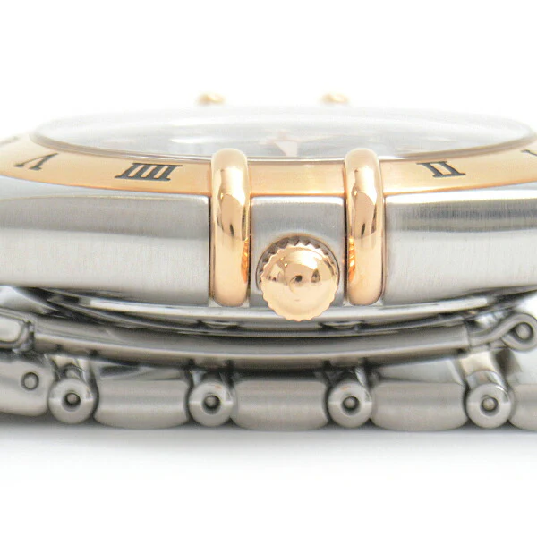 Omega Constellation 11P Diamond Automatic Watch Brown Dial