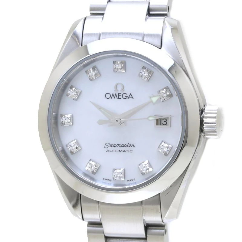 Omega Seamaster Aqua Terra Diamond Date Watch