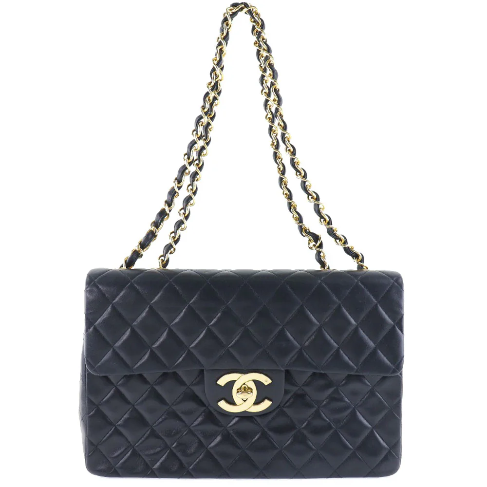 Chanel Lambskin Shoulder Bag A01094