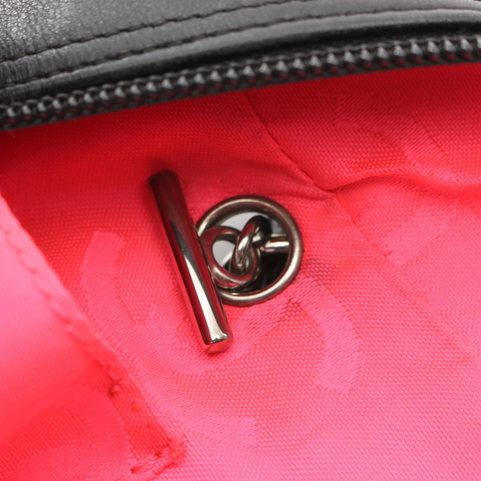 Chanel Cambon Line Leather Bowling Shoulder Bag