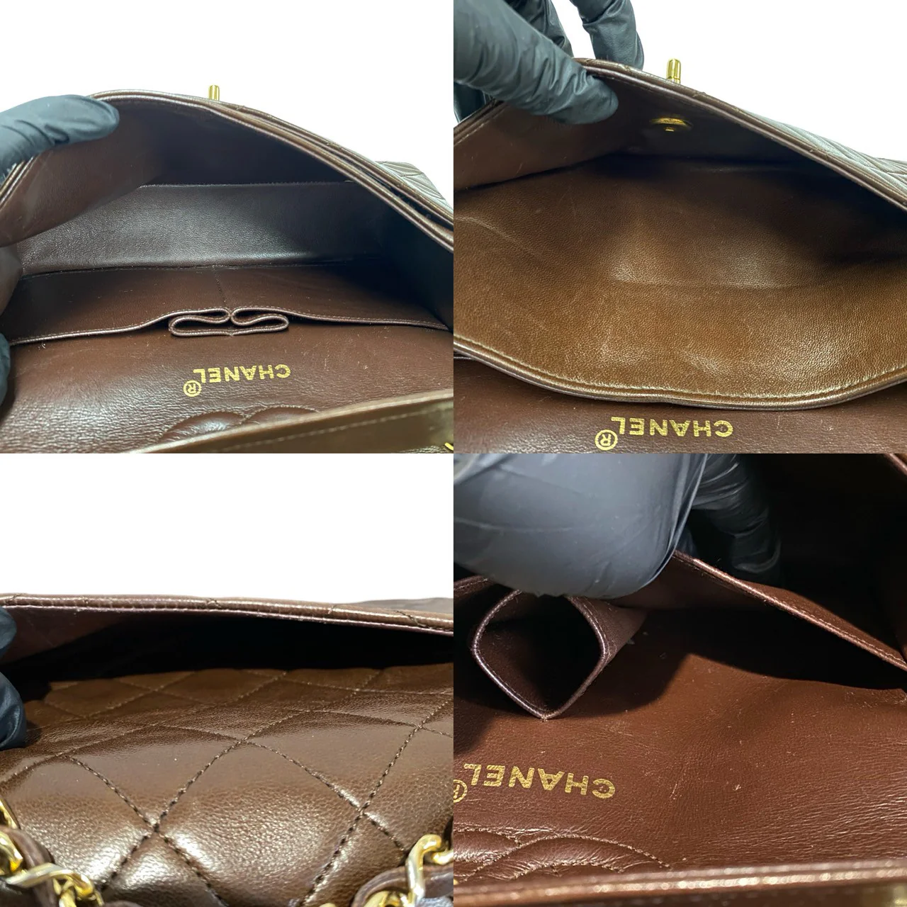 Chanel Lambskin W Flap 23 Matelasse Chain Shoulder Bag