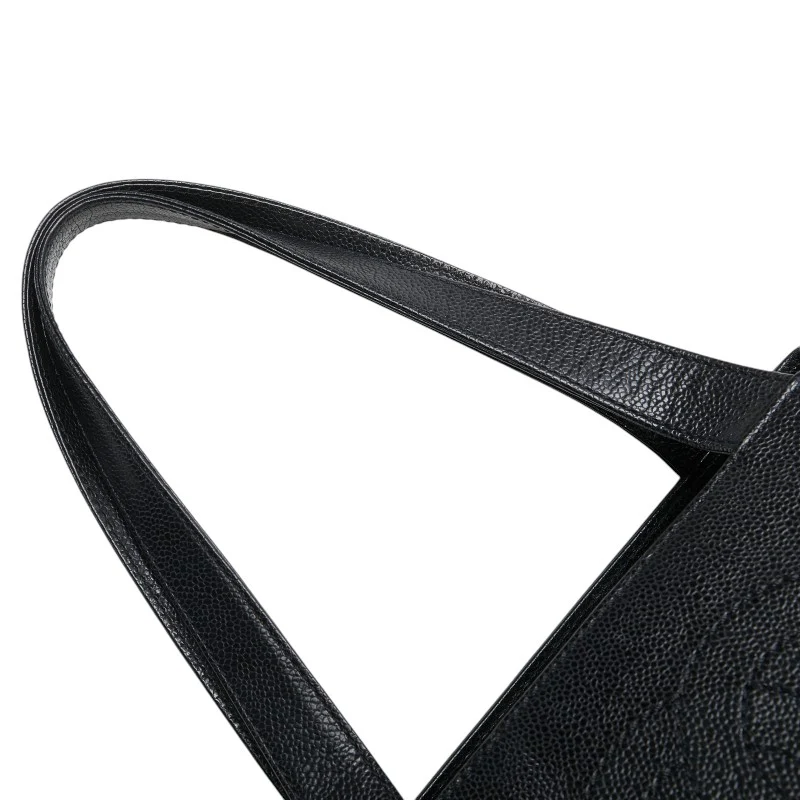Chanel Caviar Skin Coco Mark Tote Bag