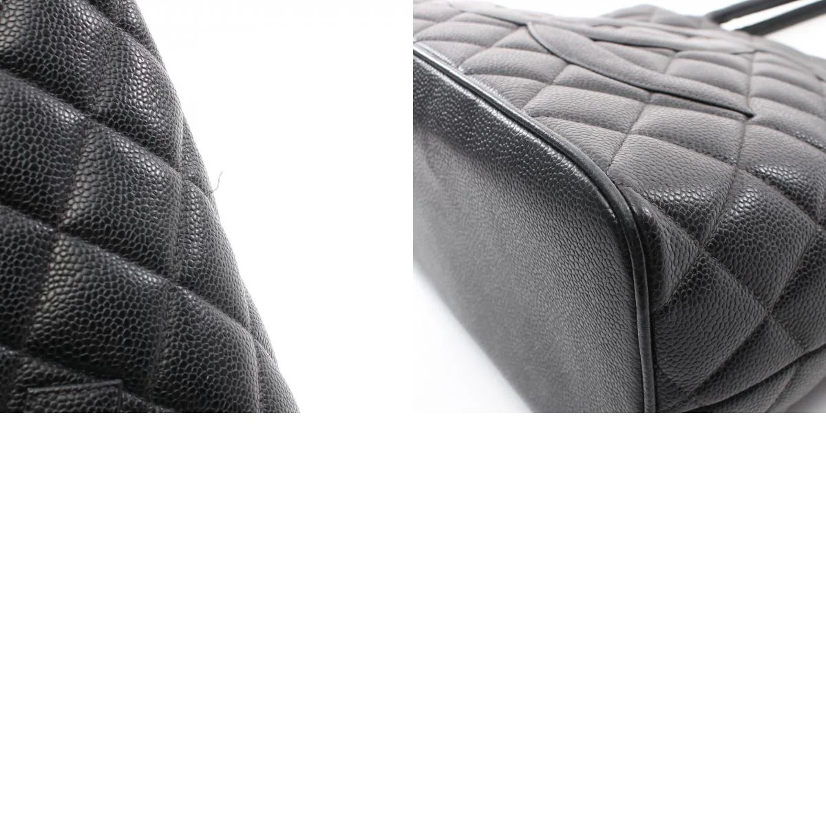 Chanel Leather Reissue Tote Bag Black A01804