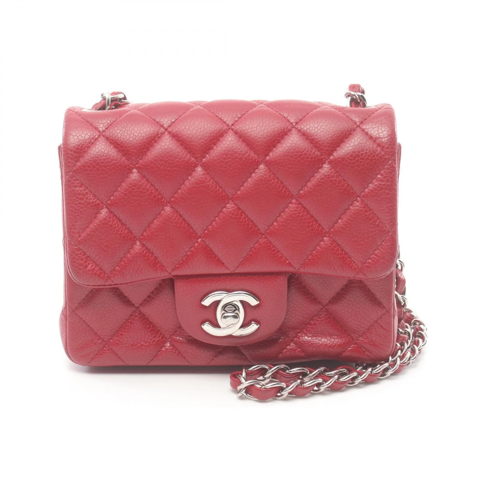 Chanel Leather Mini Matelasse Shoulder Bag