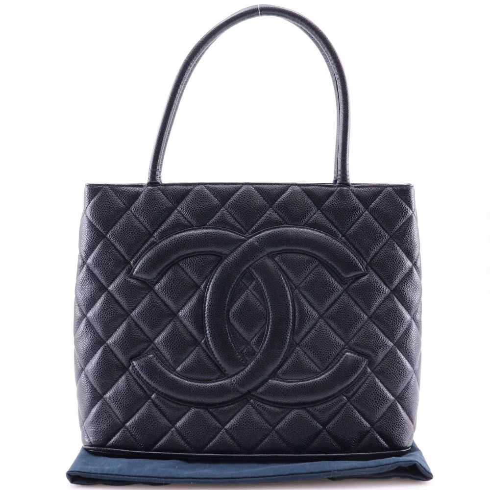 Chanel Caviar Skin Tote Bag