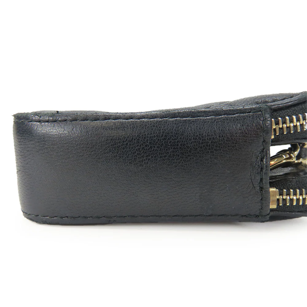 Chanel Lambskin Chain Shoulder Bag Wallet